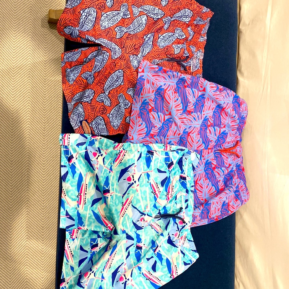3 boys size XL (18) swim trunks